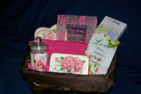 Women's gift basket